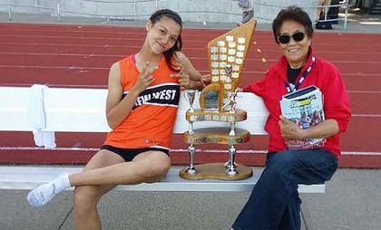 New West’s young phenom sits as Canada’s No. 1-ranked junior heptathlete