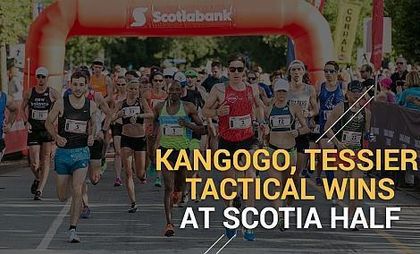 Kangogo & Tessier Take Tactical Wins at 2017 Scotia Half