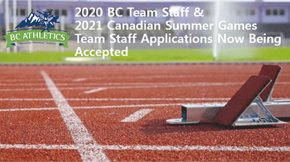 2020/2021 BC Team Staff Applications Now Being Accepted!